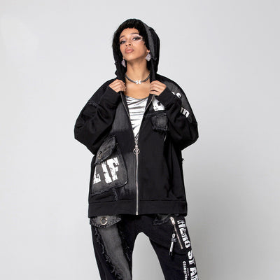 Chaqueta Denim para Mujer Estilo Hong Kong - Algodón Premium - Image 3
