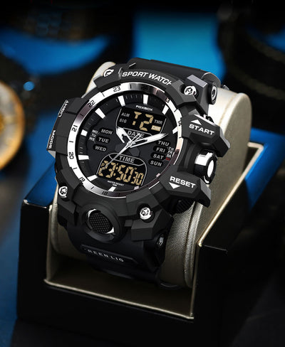 Reloj Deportivo Inteligente Luminoso Resistente al Agua con Doble Pantalla - Image 19