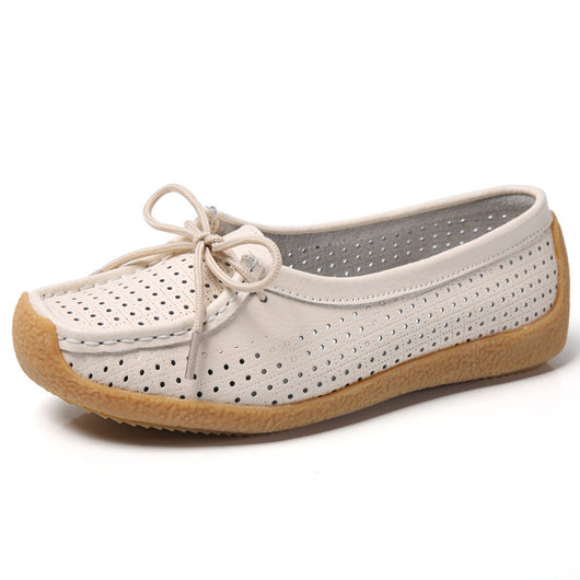 Zapatos Planos Cómodos para Mujer con Suela Blanda y Diseño Hueco - Image 6