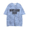 Playera Tie-Dye Suelta para Hombre - Estilo Urbano Casual