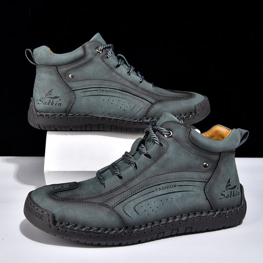 Zapatos de Moda Talla Grande para Hombre con Suela Cosida a Mano - Image 12
