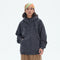 Suéter Hoodie de Pareja Otoño con Costuras a Contraste