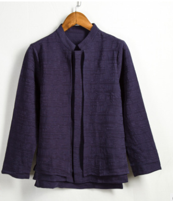 Camisa Lino Hombre Estilo Chino - Tang Suit Algodón y Lino - Image 5