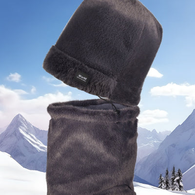 Conjunto Abrigador de Gorro y Bufanda para Otoño e Invierno - Image 11