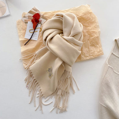Pañuelo Reversible de Color Sólido para Mujer - Image 12