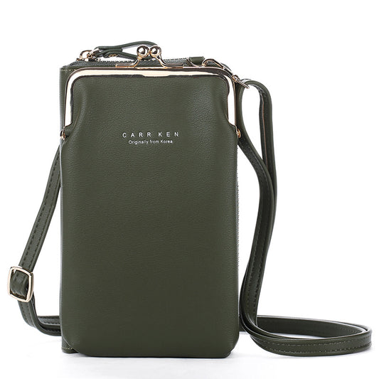 Bolsa Metálica para Celular de Color Sólido
