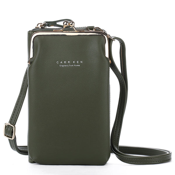 Bolsa Metálica para Celular de Color Sólido