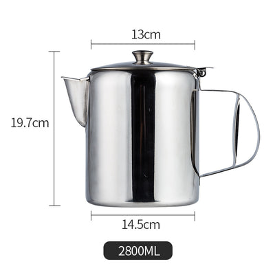 Tetera de Acero Inoxidable Estilo Hong Kong para Té y Café - Image 12