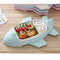 Plato Infantil con Diseño de Avión