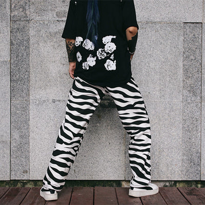 Shorts Hip-Hop Vintage Cebra - Image 4