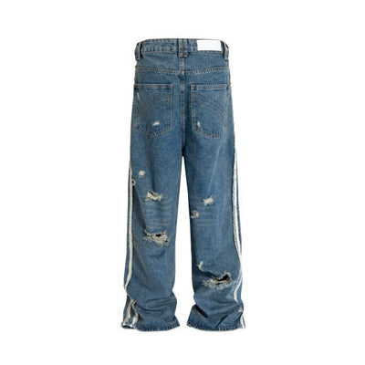 Jeans Perfil Lavado con Doble Barra - Image 3