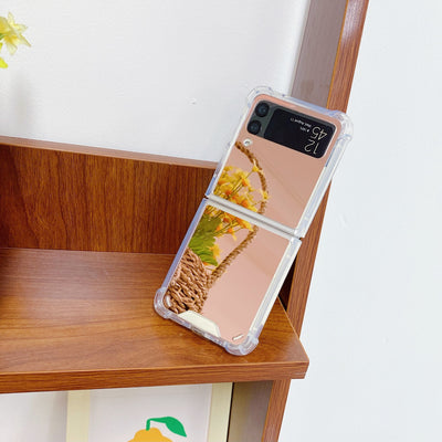 Funda Plegable para Teléfono con Espejo de Acrílico Suave - Image 5