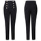Pantalones de Doble Botonadura