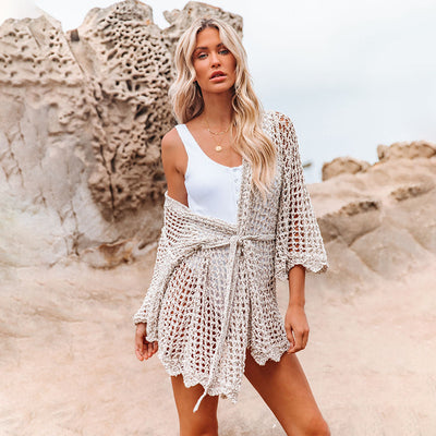Blusa de Playa con Estampado Floral y Tejido Ligero - Image 7