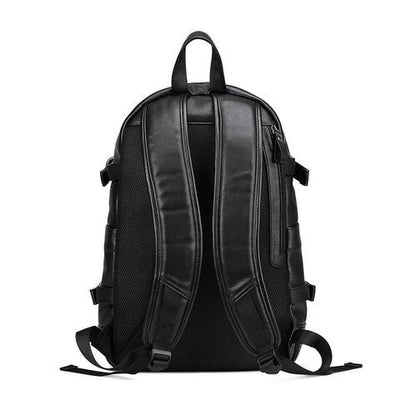 Mochila de Cuero con Carga USB - Image 5