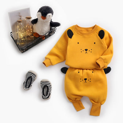 Sudadera Infantil Estilo Coreano Harun con Pantalón a Juego - Image 3