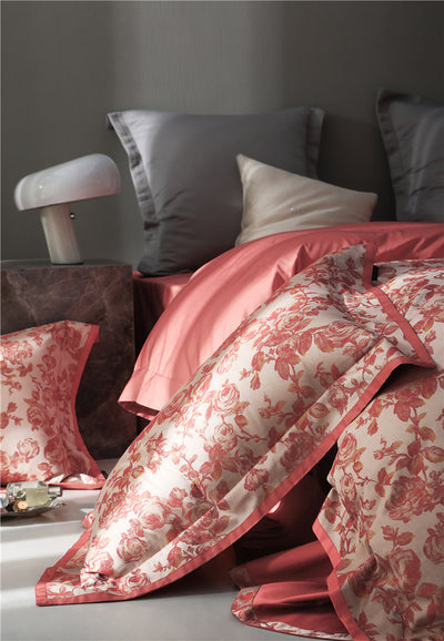 Juego de Cama Jacquard Algodón Puro Estilo Retro Americano 4 Piezas - Image 31
