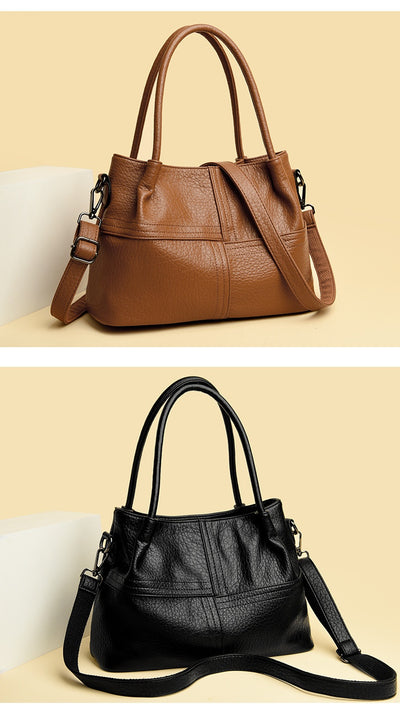 Bolso Tote de Cuero Suave para Mujer - Bolsa Mensajero Profesional - Image 20