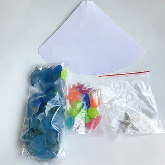 Árbol de Navidad Azul de Cristal DIY - Decoración Única y Creativa - Image 6