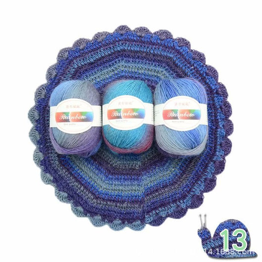 Ovillo Arcoíris Multicolor para Tejer - Image 42