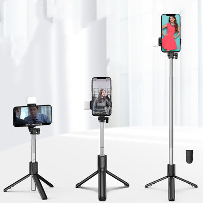 Palo Selfie Trípode con Luz LED Bluetooth Compatible con iPhone - Transmisión en Vivo - Image 11