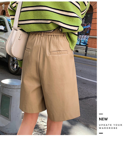 Shorts de Cuero PU para Mujer - Colección Primavera Otoño - Image 6