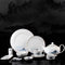 Juego de Vajilla de Porcelana Ósea Premium para el Hogar