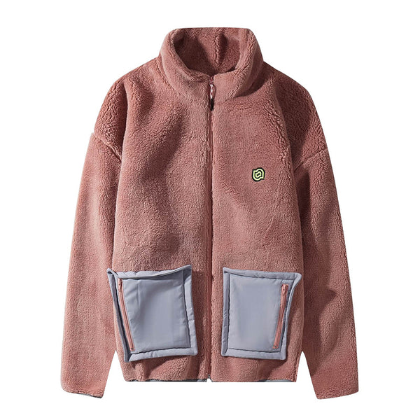 Abrigo de Lana de Cordero con Bolsillos Grandes - Colores Variados para Hombre