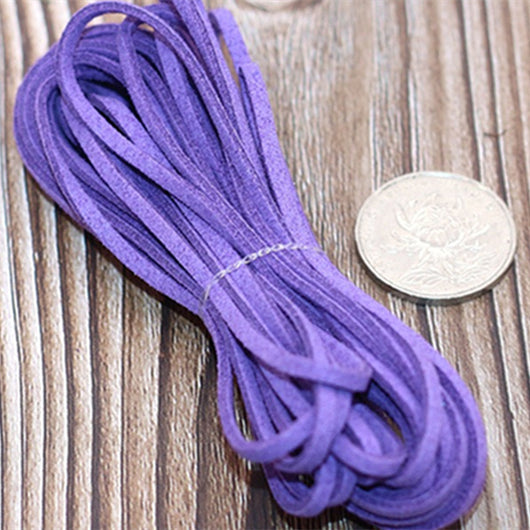 Cuerda de Gamuza de 3mm para Pulseras y Collares DIY - Image 44