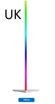 Lámpara de Piso Ambiental RGB con Bluetooth para Dormitorio - Image 6