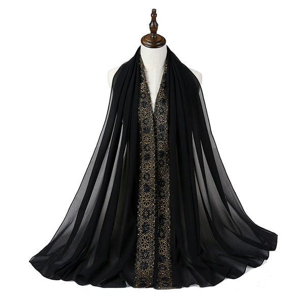 Pañuelo de Encaje con Perlas para Mujer - Elegancia y Estilo - Image 7