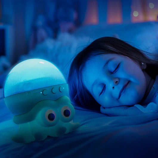 Lámpara Infantil Pulpo con Proyección de Ondas de Agua - Image 4