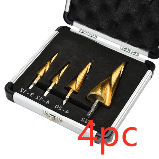 Set de 4 Brocas Espirales Recubiertas en Titanio - Image 9
