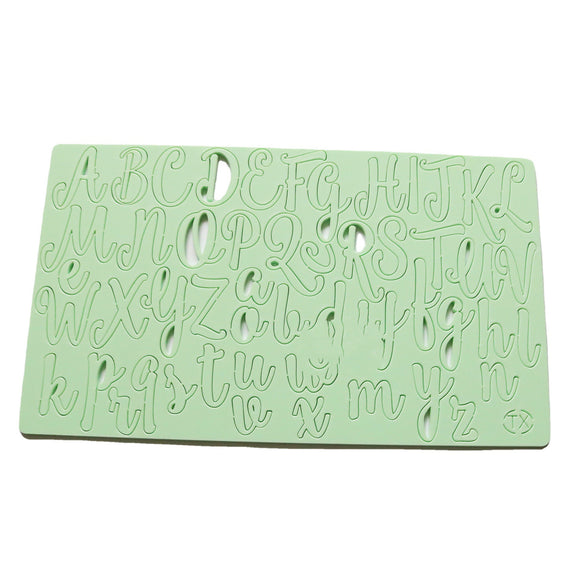 Set de Moldes Alfabeto Inglés para Fondant y Galletas - Repostería DIY