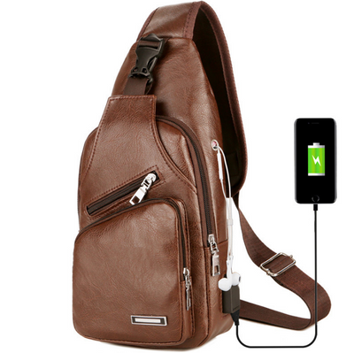 Bolsa Mensajero con Carga USB - Mochila Portátil Inteligente - Image 10