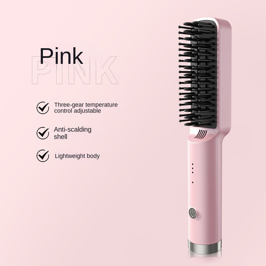 Peine Alisador Eléctrico 2 en 1 - Plancha de Cabello con Control de Temperatura - Image 7