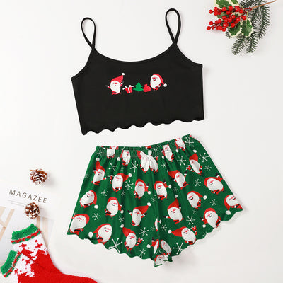Conjunto de Tirantes Navideños y Traje para el Hogar - Image 2