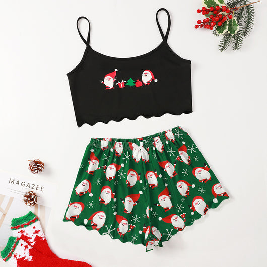 Conjunto de Tirantes Navideños y Traje para el Hogar - Image 2
