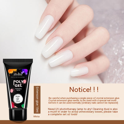 Extensiones de Uñas con Pegamento Cristal UV Beauty - Image 7