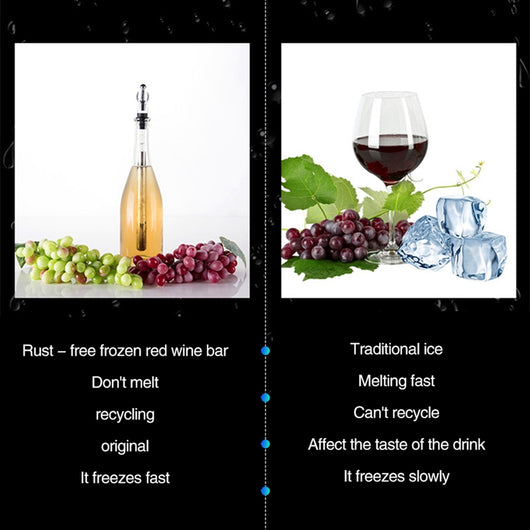 Enfriador de Vino Acero Inoxidable - Varilla Congeladora para Botellas - Image 31