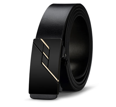 Cinturón de Cuero Automático para Hombre - Hebilla Inteligente Casual y Ejecutivo - Image 12