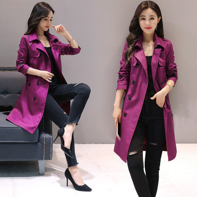 Blazer Doble Botonadura Ajustado Midi para Mujer - Image 7