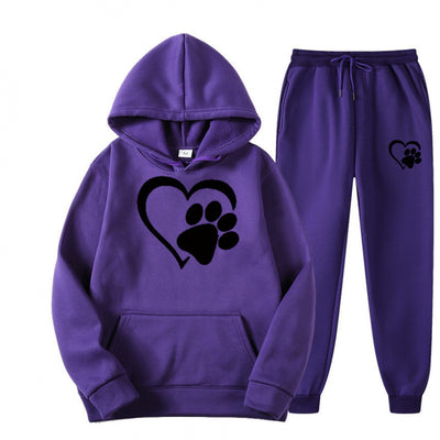 Conjuntos de Sudaderas Estampadas para Hombre y Mujer - Otoño e Invierno - Image 14