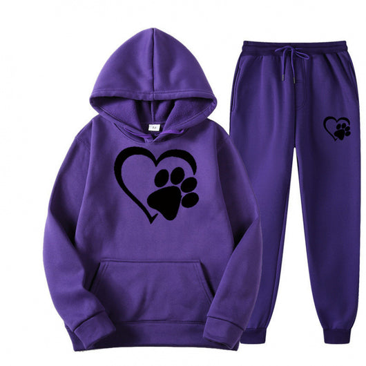 Conjuntos de Sudaderas Estampadas para Hombre y Mujer - Otoño e Invierno - Image 14