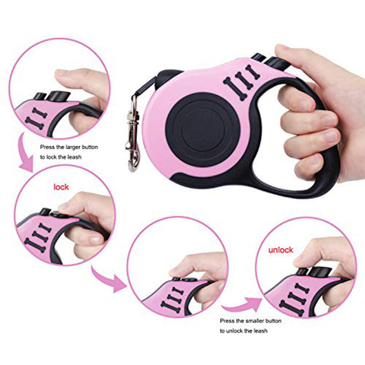 Correa Retráctil Automática para Perros - Set Completo de Tracción - Image 13