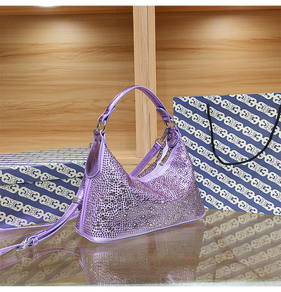 Bolso de Noche Elegante con Strass - Cartera de Gran Capacidad para Mujer - Image 26