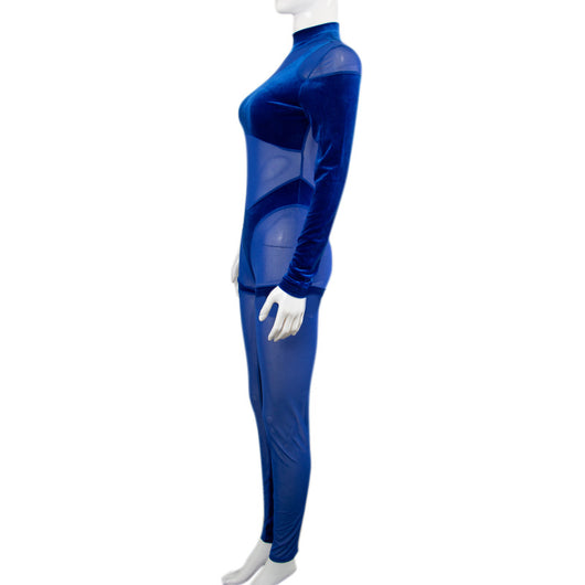 Pantalón Bodysuit de Malla Transpirable Cintura Alta para Mujer - Image 13