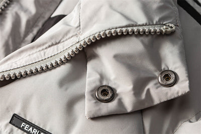 Chaqueta Abrigada de Rayas para Hombre - Image 23