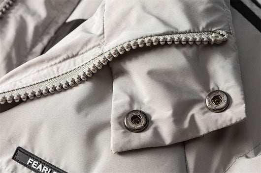 Chaqueta Abrigada de Rayas para Hombre - Image 23