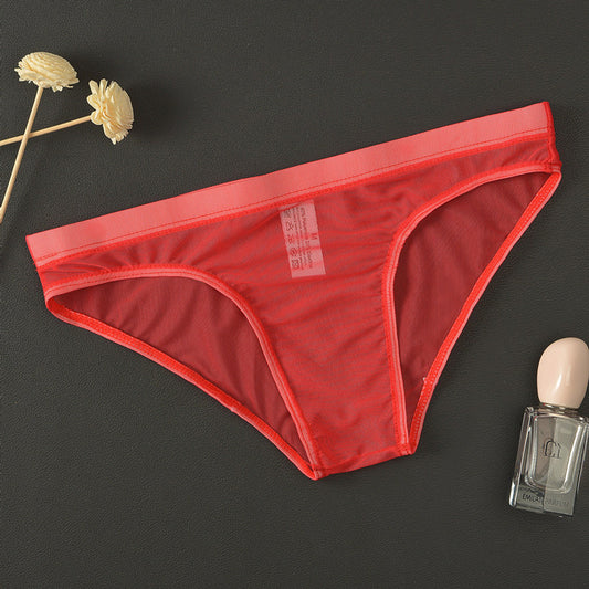 Calzoncillos Tipo Malla Transparente Efecto Segunda Piel para Hombre